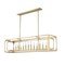 Z-Lite Easton Linear Chandelier, 13-Light, 13 In.W x 54 In.L x 13 In.H, Rubbed Brass/Rubbed Brass 3038-13L-RB - alternate 6